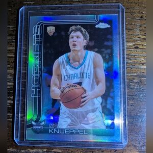2025-26 Topps Chrome Kon Knueppel Silver Refractor #254 (RC) HORNETS